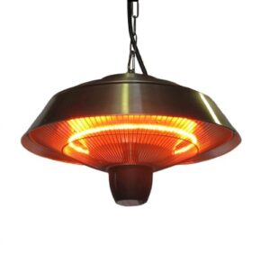 energ+ infrared electric outdoor heater - hanging, white