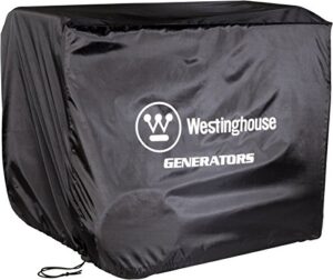 westinghouse outdoor power equipment wgen generator cover - universal fit for portable generators up to 9500 rated watts
