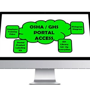 2023 OSHA & HIPAA made EASY TM ALL-IN-ONE DLX OSHA & HIPAA TRAINING + MANUALS PACKAGE for the DENTAL OFFICE