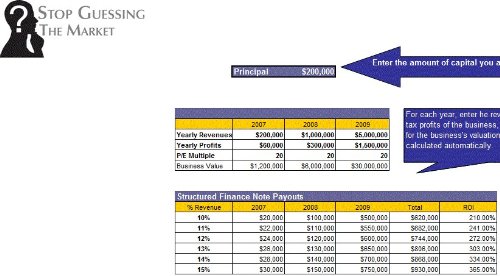 Index Arbitrage Guide Plus MS Excel Software