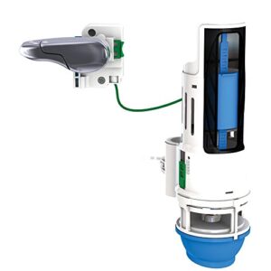danco hyr271t hydroright dual flush valve and lever handle, no size, white