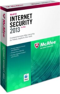 mcafee protection for mac 1pc 2013