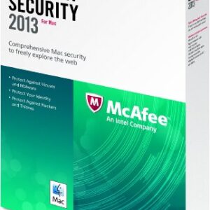 McAfee Protection For Mac 1PC 2013