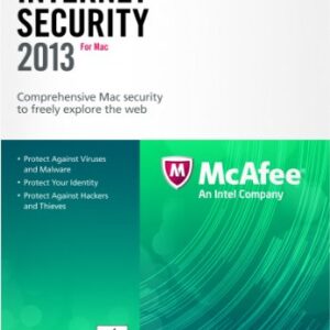 McAfee Protection For Mac 1PC 2013