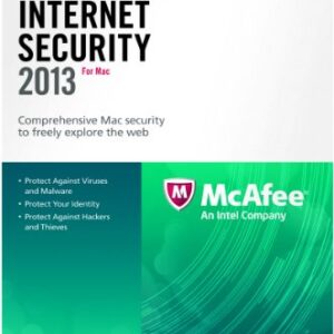 McAfee Protection For Mac 1PC 2013