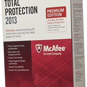 McAfee Total Pro Family Pro Bundle 2013