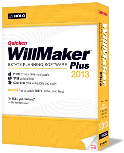 Quicken WillMaker Plus 2013 [Old Version]