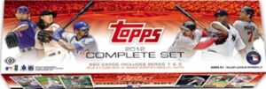 2012 topps baseball factory sealed hobby version set with 5 bonus orange parallel cards