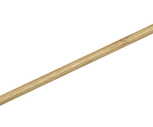 SPARTA Flo-Pac Threaded Mop Handle, Broom Handle with Wood Handle for Cleaning, 60 Inches, Tan, (Pack of 12)