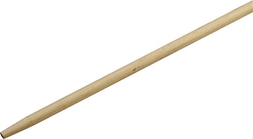 SPARTA Flo-Pac Tapered Mop Handle, Broom Handle with Wood Handle for Cleaning, 61.1 X 1.1 Inches, Tan, (Pack of 12)