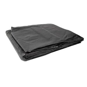 Blue Wave BWC652 12-ft x 24-ft Rectangular Rugged Mesh In Ground Pool Winter Cover,Black