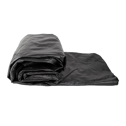 Blue Wave BWC652 12-ft x 24-ft Rectangular Rugged Mesh In Ground Pool Winter Cover,Black