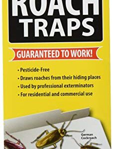 HARRIS Roach Glue Traps, 2-Pack, for Residential and Commercial Use