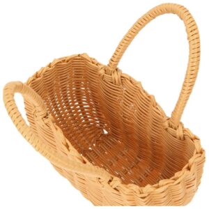 Murataya 9984 P.P Plastic Basket Bag, Red