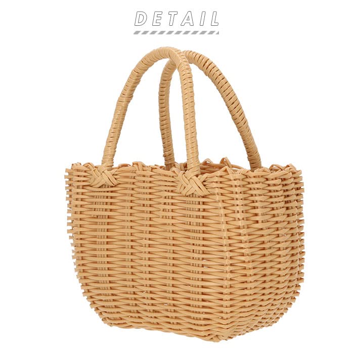 Murataya 9984 P.P Plastic Basket Bag, Red