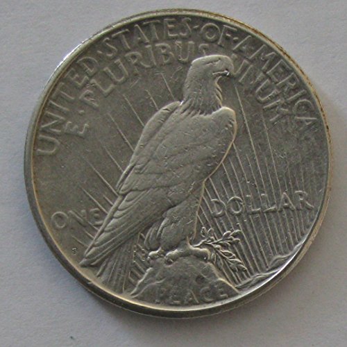 1925-S Almost Uncirculated(AU) Peace Silver Dollar