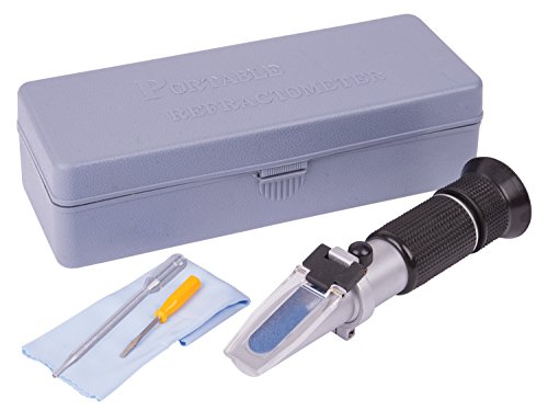 REED Instruments R9600 Salinity Refractometer, 0-28% with ATC, +/-0.2% Accuracy