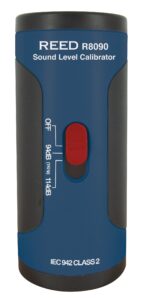 reed instruments r8090 (sc-05) sound level calibrator for 1/2" diameter microphones, +/-0.5db accuracy,black
