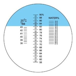 Ade Advanced Optics Brix Refractometer - High Measuring Range Honey tester 58%-90%. Beerkeeping, bees Tri-Scales