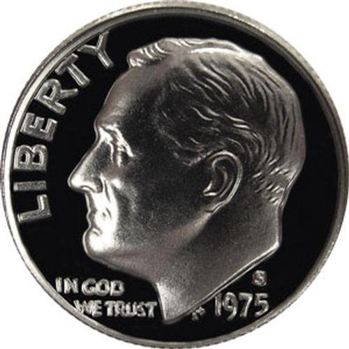 1975 S Gem Proof Roosevelt Dime US Coin