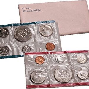 1975 - U.S. Mint Set - 12 coin set With Bicentennial Commeratives Uncirculated