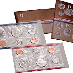 1984 - U.S. Mint Set - 10 coin Uncirculated