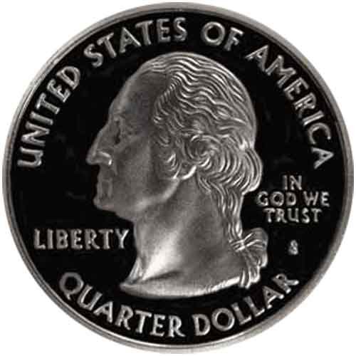 2008 Oklahoma S Gem Proof State Quarter US Coin