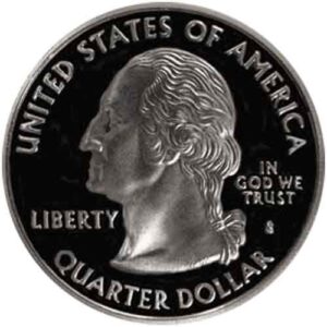 2004 Michigan S Gem Proof State Quarter US Coin