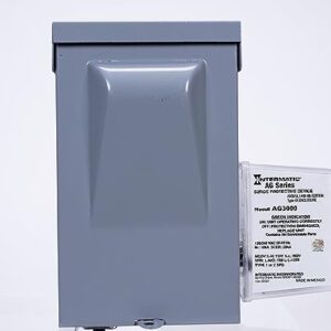 Intermatic AG3000 120/240 VAC Universal HVAC Surge Protective Device - Comprehensive Surge Protection, TPMOV Technology, Watertight Enclosure - UL Listed and Reliable