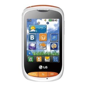 lg t310i cookie style (wink) unlocked gsm phone with wi-fi, full touch screen, camera, fm radio - international version no warranty - white