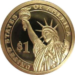 2007 John Adams S Gem Proof Presidential Dollar US Coin