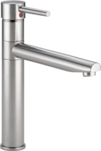 delta faucet 1159lf-ar, 8.25 x 1.97 x 8.25 inches, arctic stainless