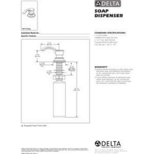 DELTA FAUCET RP71543RB, Venetian Bronze