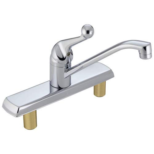 Delta Faucet 120LF Classic, Single Handle Kitchen Faucet, Chrome,8.00 x 10.50 x 8.00 inches