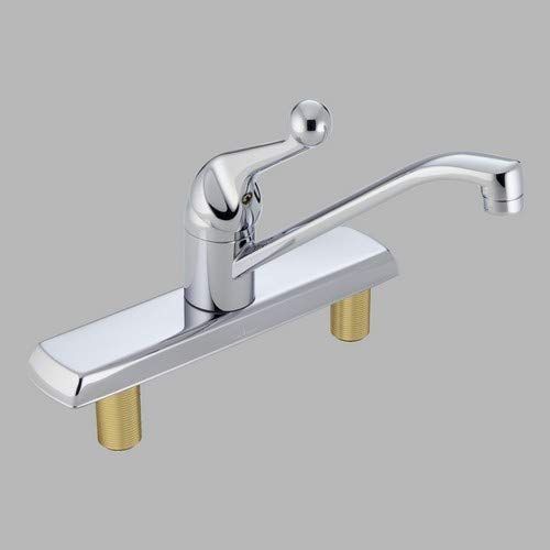 Delta Faucet 120LF Classic, Single Handle Kitchen Faucet, Chrome,8.00 x 10.50 x 8.00 inches