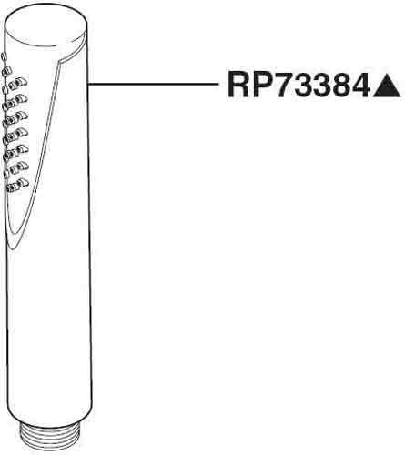 Delta Faucet RP73384CZ Trinsic, Roman Tub Handshower, 2.0-GPM, Champagne Bronze,0.5