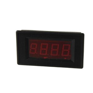 uxcell red led digital display ac 0-300v voltage test panel voltmeter