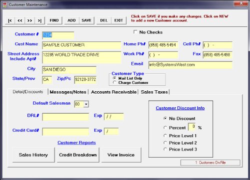 ezpos Point-of-Sale Software