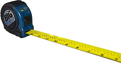 Century Drill & Tool 72833 Big Blue Tape Measure, 33-Foot