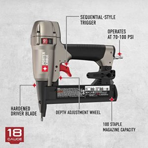 PORTER-CABLE Crown Stapler, Narrow, 1-1/2-Inch, 18GA (NS150C)