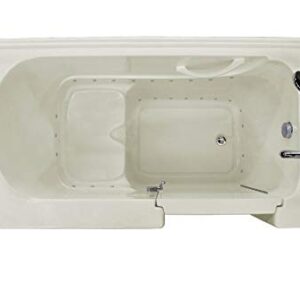 Meditub MT3260RWS 32 by 60 by 40-Inch Walk In Soaker Bathtub Spa Right Side Door, White