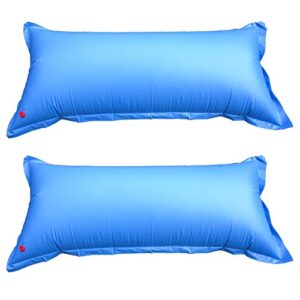 robelle 3748--02 pool pillows for above ground pools, 4 ft. x 8 ft., 2-pack