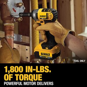 DEWALT 20V MAX Cordless Impact Wrench with Detent Pin, 1/2-Inch, Tool Only (DCF880B)