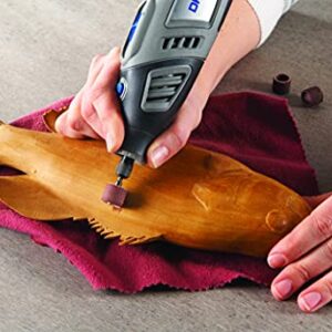 Dremel SC407 EZ SpeedClic Sanding Bands and Mandrel, Set of 2 Sanding Bands 13 mm (Grit 60/120) and 1 EZ SpeedClic Mandrel for Sanding, Shaping and Smoothing Wood and Plastic Materials