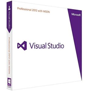 microsoft visual studio pro with msdn retail 2012 programs