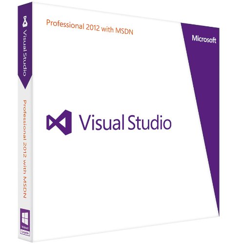 Microsoft Visual Studio Pro with MSDN Retail 2012 Programs DVD