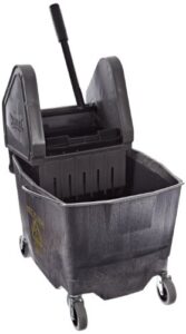 impact 4g/2635-3g plastic down pressure wringer and bucket combo, 26-35 qt capacity, gray