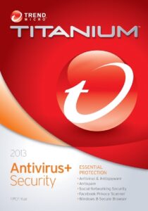 trend micro titanium anti-virus 2013 1-user [old version]