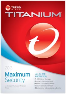 trend micro titanium maximum security 2013 3-users [old version]