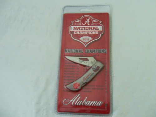 Alabama Crimson Tide Football National Championship 2011 Knife